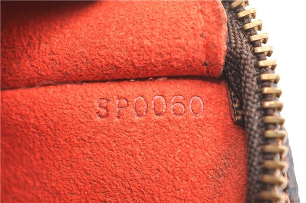 Authentic Louis Vuitton Damier Pouch Purse For Bucket PM LV 6855F