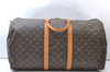 Authentic Louis Vuitton Monogram Keepall 55 Travel Boston Bag M41424 LV 6860E