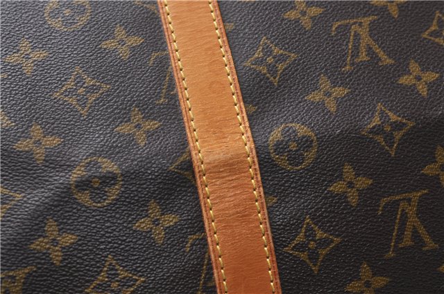 Authentic Louis Vuitton Monogram Keepall 55 Travel Boston Bag M41424 LV 6860E