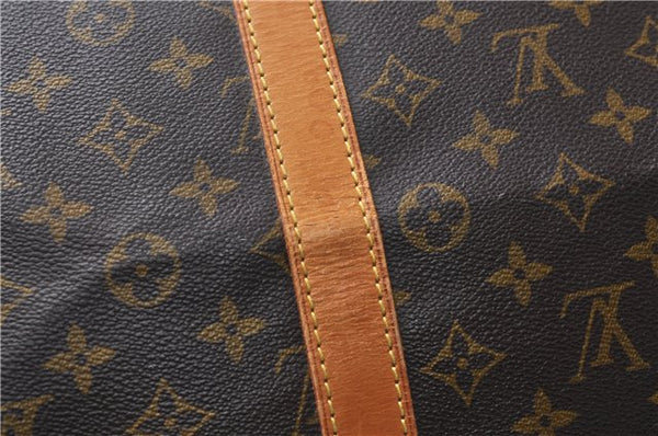 Authentic Louis Vuitton Monogram Keepall 55 Travel Boston Bag M41424 LV 6860E