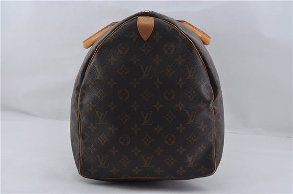 Authentic Louis Vuitton Monogram Keepall 55 Travel Boston Bag M41424 LV 6861E