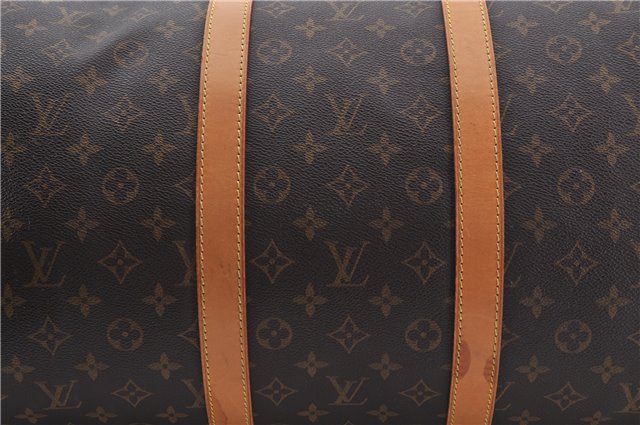 Authentic Louis Vuitton Monogram Keepall 55 Travel Boston Bag M41424 LV 6861E