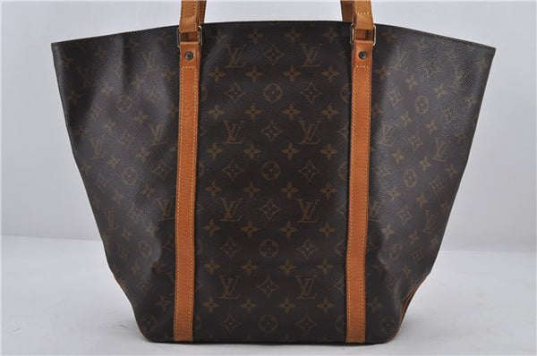 Authentic Louis Vuitton Monogram Sac Shopping PM Tote Bag M51108 LV 6863E