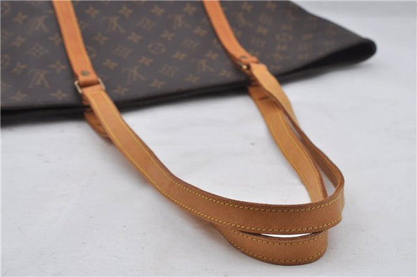 Authentic Louis Vuitton Monogram Sac Shopping PM Tote Bag M51108 LV 6863E