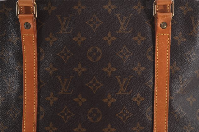 Authentic Louis Vuitton Monogram Sac Shopping PM Tote Bag M51108 LV 6863E