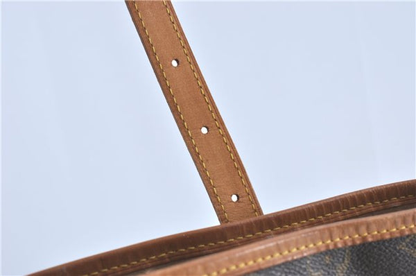 Authentic Louis Vuitton Monogram Bucket GM Shoulder Bag M42236 LV Junk 6866B