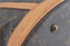 Authentic Louis Vuitton Monogram Bucket GM Shoulder Bag M42236 LV Junk 6866B