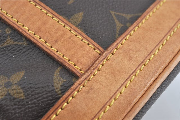 Authentic Louis Vuitton Monogram Bucket GM Shoulder Bag M42236 LV Junk 6866B