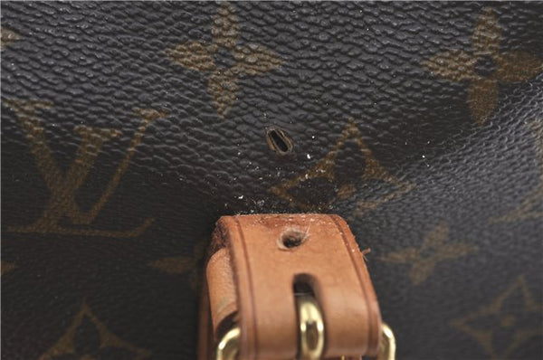 Authentic Louis Vuitton Monogram Bucket GM Shoulder Bag M42236 LV Junk 6866B