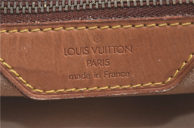 Authentic Louis Vuitton Monogram Bucket GM Shoulder Bag M42236 LV Junk 6866B
