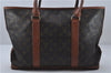 Auth Louis Vuitton Monogram Sac Weekend PM Vintage Tote Hand Bag M42425 LV 6866D