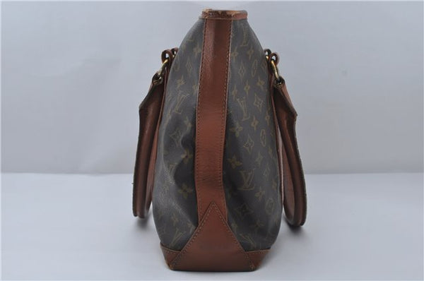 Auth Louis Vuitton Monogram Sac Weekend PM Vintage Tote Hand Bag M42425 LV 6866D
