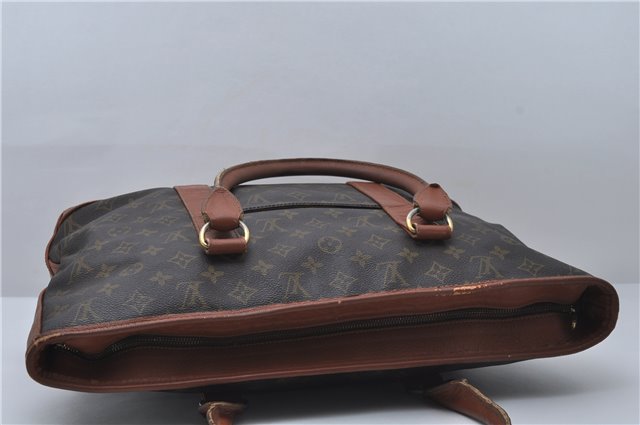 Auth Louis Vuitton Monogram Sac Weekend PM Vintage Tote Hand Bag M42425 LV 6866D