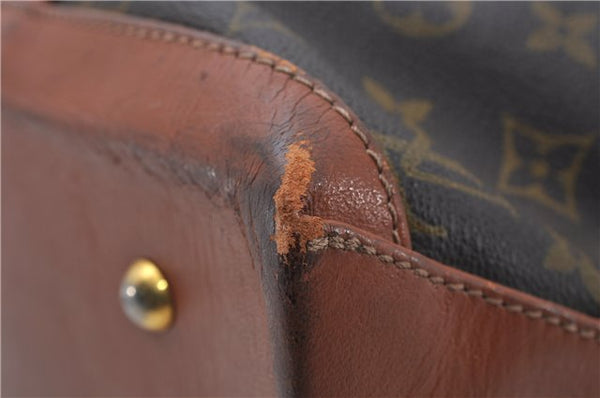 Auth Louis Vuitton Monogram Sac Weekend PM Vintage Tote Hand Bag M42425 LV 6866D