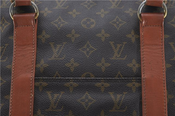 Auth Louis Vuitton Monogram Sac Weekend PM Vintage Tote Hand Bag M42425 LV 6866D