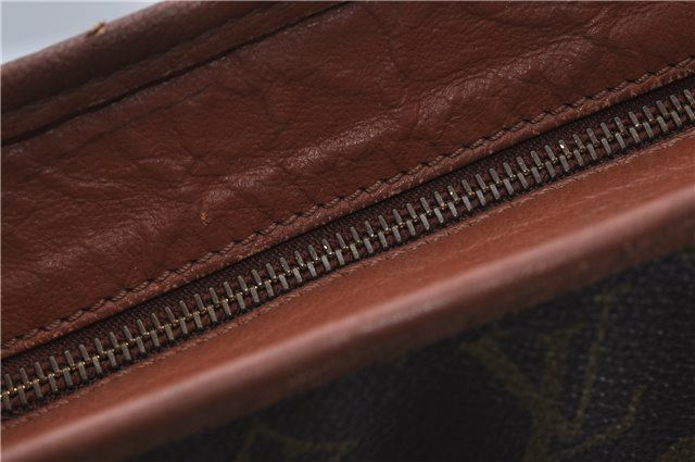 Auth Louis Vuitton Monogram Sac Weekend PM Vintage Tote Hand Bag M42425 LV 6866D