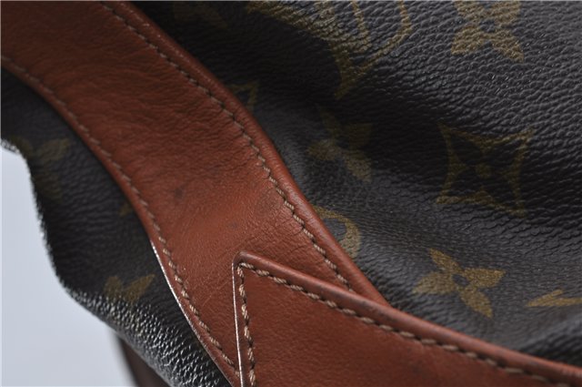 Auth Louis Vuitton Monogram Sac Weekend PM Vintage Tote Hand Bag M42425 LV 6866D