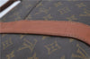 Auth Louis Vuitton Monogram Sac Weekend PM Vintage Tote Hand Bag M42425 LV 6866D