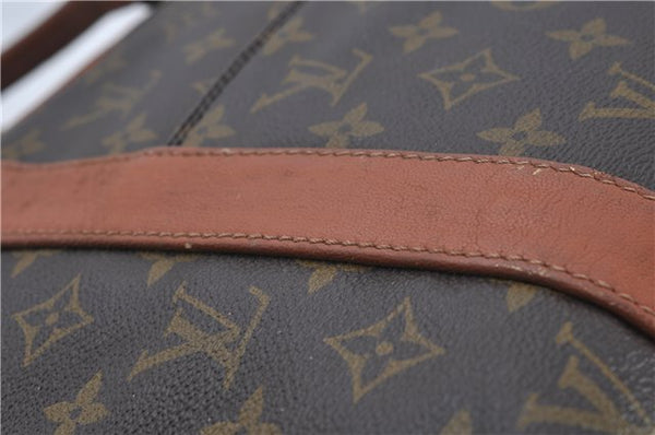 Auth Louis Vuitton Monogram Sac Weekend PM Vintage Tote Hand Bag M42425 LV 6866D