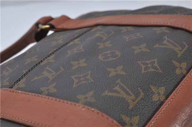 Auth Louis Vuitton Monogram Sac Weekend PM Vintage Tote Hand Bag M42425 LV 6866D