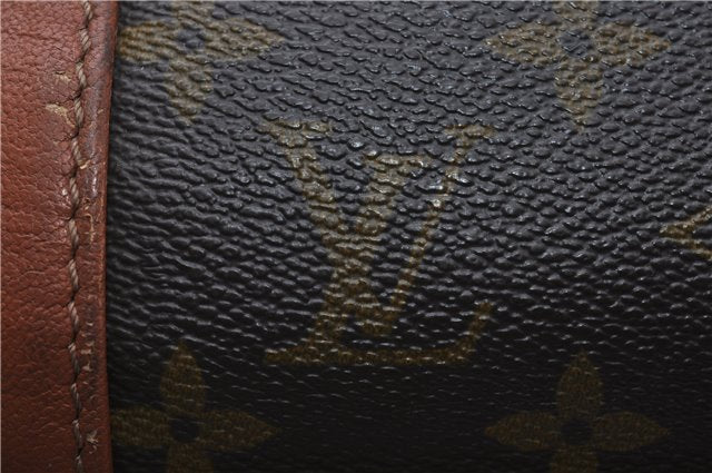 Auth Louis Vuitton Monogram Sac Weekend PM Vintage Tote Hand Bag M42425 LV 6866D