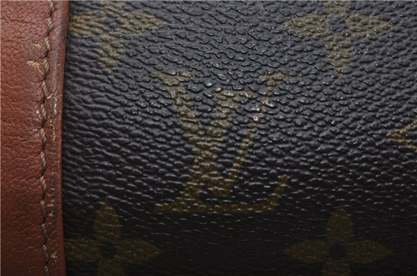 Auth Louis Vuitton Monogram Sac Weekend PM Vintage Tote Hand Bag M42425 LV 6866D