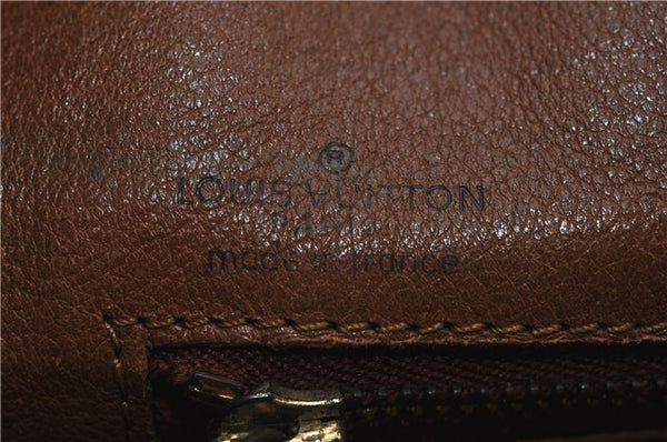 Auth Louis Vuitton Monogram Sac Weekend PM Vintage Tote Hand Bag M42425 LV 6866D