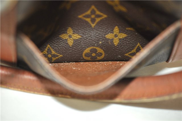 Auth Louis Vuitton Monogram Sac Weekend PM Vintage Tote Hand Bag M42425 LV 6866D