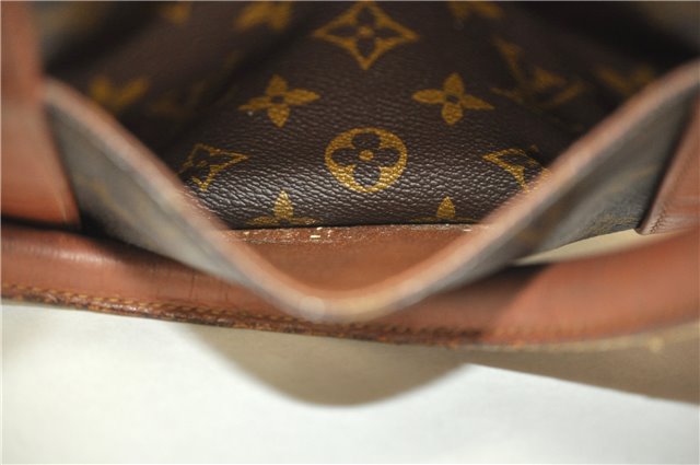 Auth Louis Vuitton Monogram Sac Weekend PM Vintage Tote Hand Bag M42425 LV 6866D