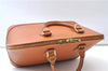 Authentic Louis Vuitton Epi Alma PM Hand Bag Brown M52148 LV 6867E