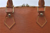 Authentic Louis Vuitton Epi Alma PM Hand Bag Brown M52148 LV 6867E