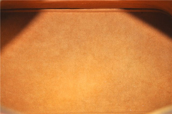 Authentic Louis Vuitton Epi Alma PM Hand Bag Brown M52148 LV 6867E