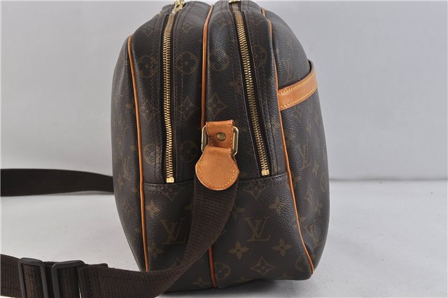 Auth LOUIS VUITTON Monogram Reporter GM Shoulder Cross Body Bag M45252 LV 6868C