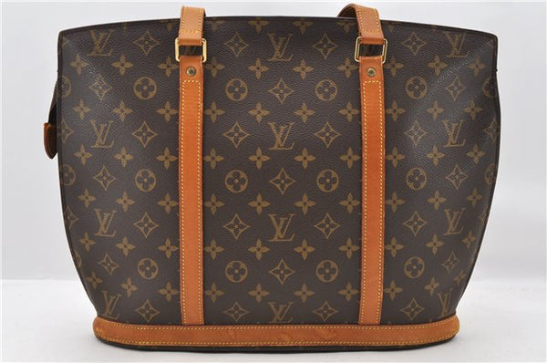 Authentic LOUIS VUITTON Monogram Babylone Shoulder Tote Bag M51102 LV 6869C