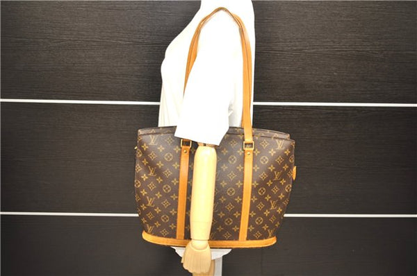Authentic LOUIS VUITTON Monogram Babylone Shoulder Tote Bag M51102 LV 6869C