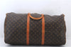 Auth LOUIS VUITTON Monogram Keepall Bandouliere 60 Boston Bag M41412 LV 6870C