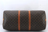 Auth LOUIS VUITTON Monogram Keepall Bandouliere 60 Boston Bag M41412 LV 6870C