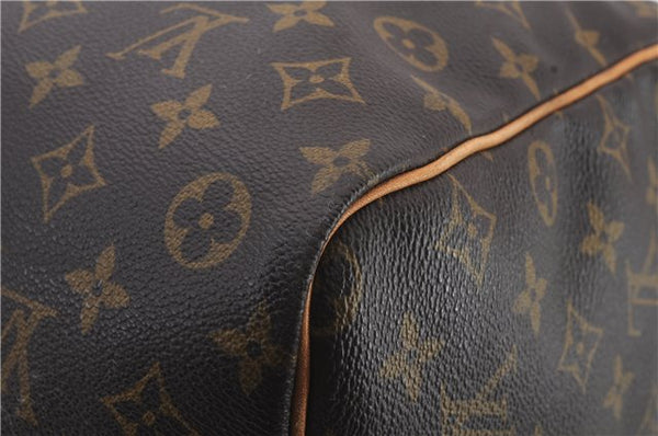 Auth LOUIS VUITTON Monogram Keepall Bandouliere 60 Boston Bag M41412 LV 6870C