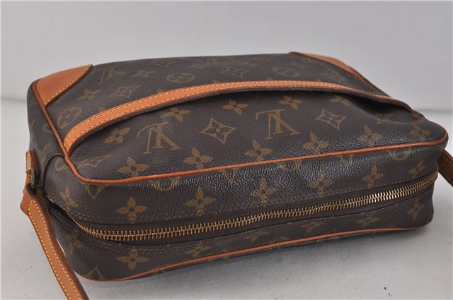 Auth LOUIS VUITTON Monogram Trocadero 27 Shoulder Cross Body Bag M51274 LV 6872C