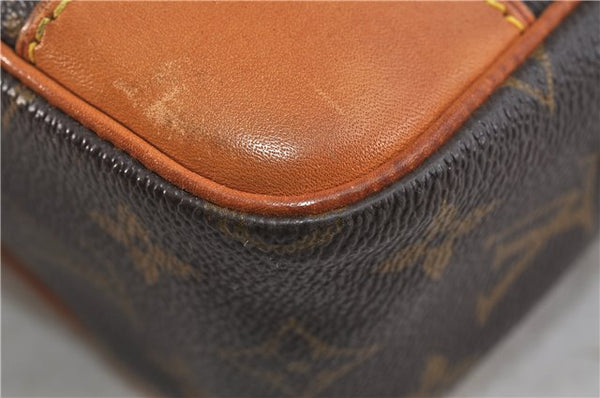 Auth LOUIS VUITTON Monogram Trocadero 27 Shoulder Cross Body Bag M51274 LV 6872C