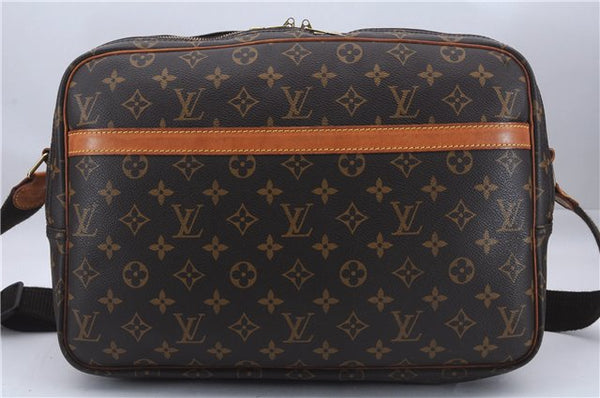 Auth Louis Vuitton Monogram Reporter GM Shoulder Cross Body Bag M45252 LV 6875D