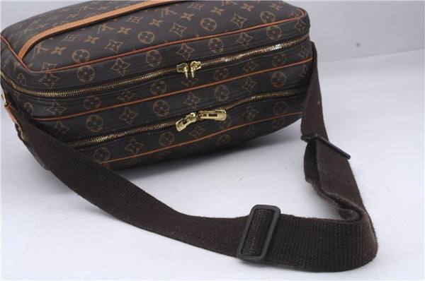 Auth Louis Vuitton Monogram Reporter GM Shoulder Cross Body Bag M45252 LV 6875D