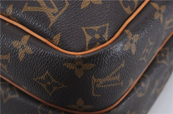 Auth Louis Vuitton Monogram Reporter GM Shoulder Cross Body Bag M45252 LV 6875D