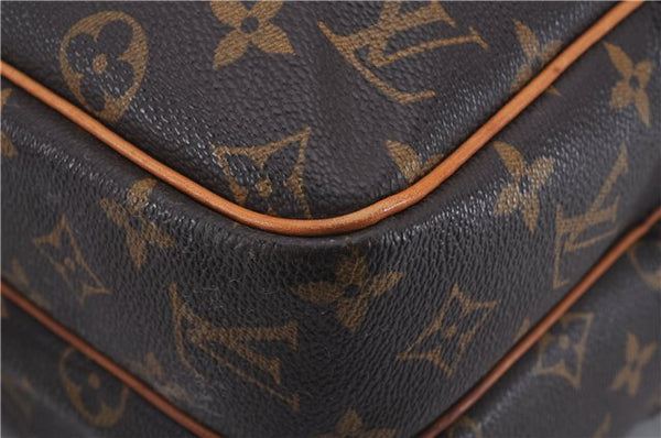Auth Louis Vuitton Monogram Reporter GM Shoulder Cross Body Bag M45252 LV 6875D