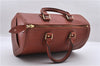 Authentic Louis Vuitton Epi Speedy 25 Hand Boston Bag Brown M43013 LV 6877D