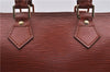 Authentic Louis Vuitton Epi Speedy 25 Hand Boston Bag Brown M43013 LV 6877D
