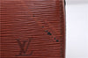 Authentic Louis Vuitton Epi Speedy 25 Hand Boston Bag Brown M43013 LV 6877D