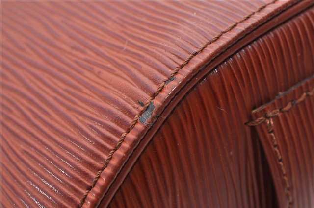 Authentic Louis Vuitton Epi Speedy 25 Hand Boston Bag Brown M43013 LV 6877D