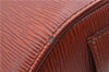 Authentic Louis Vuitton Epi Speedy 25 Hand Boston Bag Brown M43013 LV 6877D