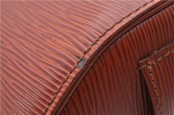 Authentic Louis Vuitton Epi Speedy 25 Hand Boston Bag Brown M43013 LV 6877D